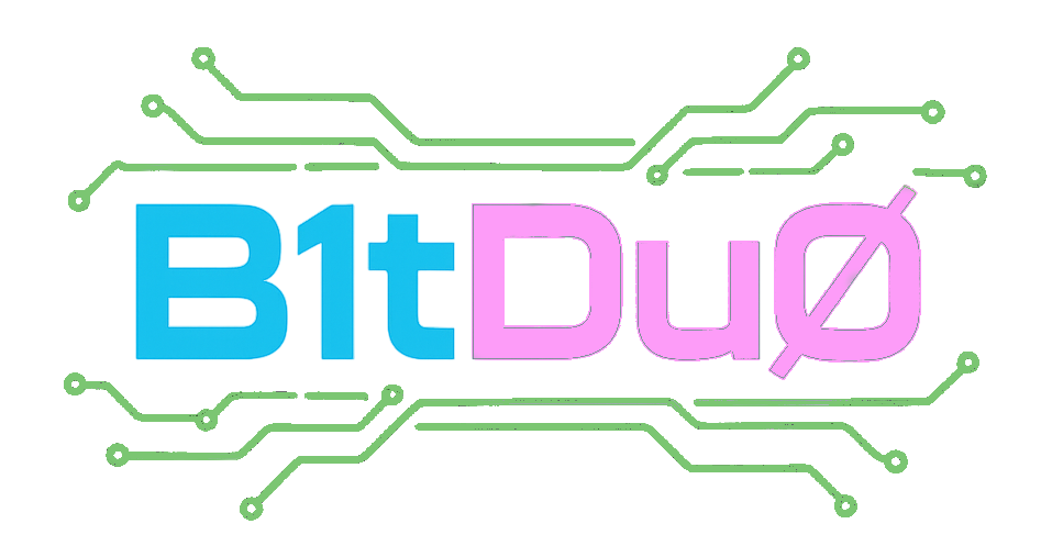 Logo de B1TDU0 (Bitduo), desarrollo y mantenimiento web profesional